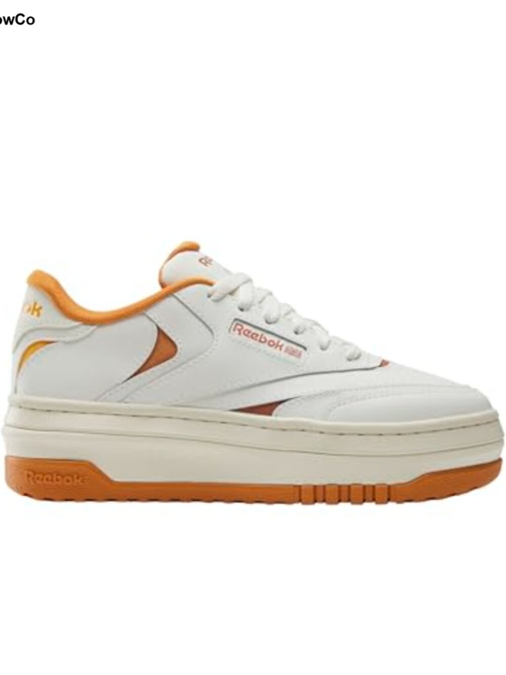Platform Leather Sneakers | Cushioned Lace-Up Tennis Walking Shoes